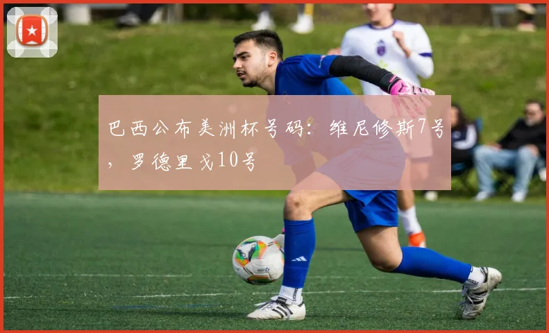 巴西公布美洲杯号码：维尼修斯7号，罗德里戈10号